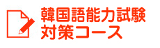 韓国語能力試験対策コース
